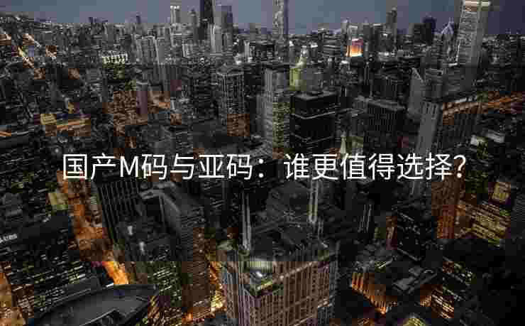 国产M码与亚码：谁更值得选择？