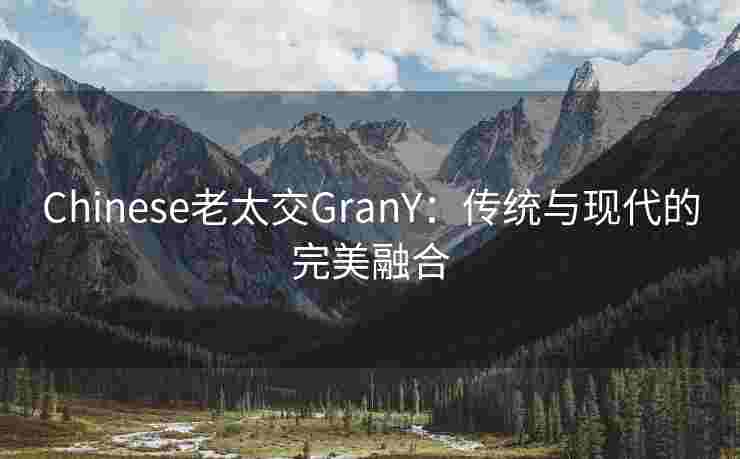 Chinese老太交GranY：传统与现代的完美融合